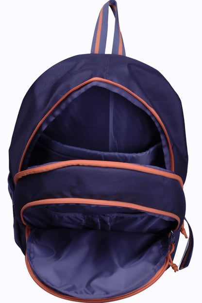 Castle 22L Navy Blue Orange Backpack