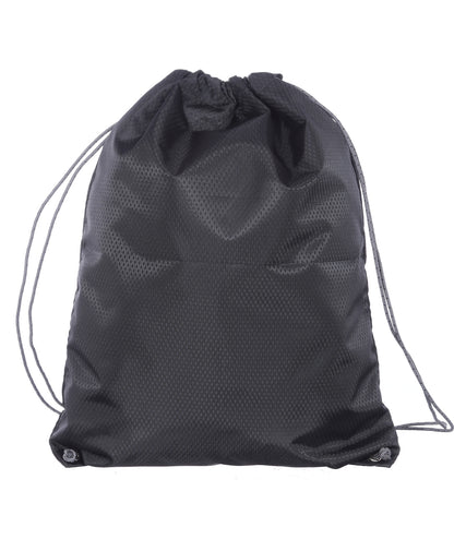 String V2 8L Black Drawstring Bag