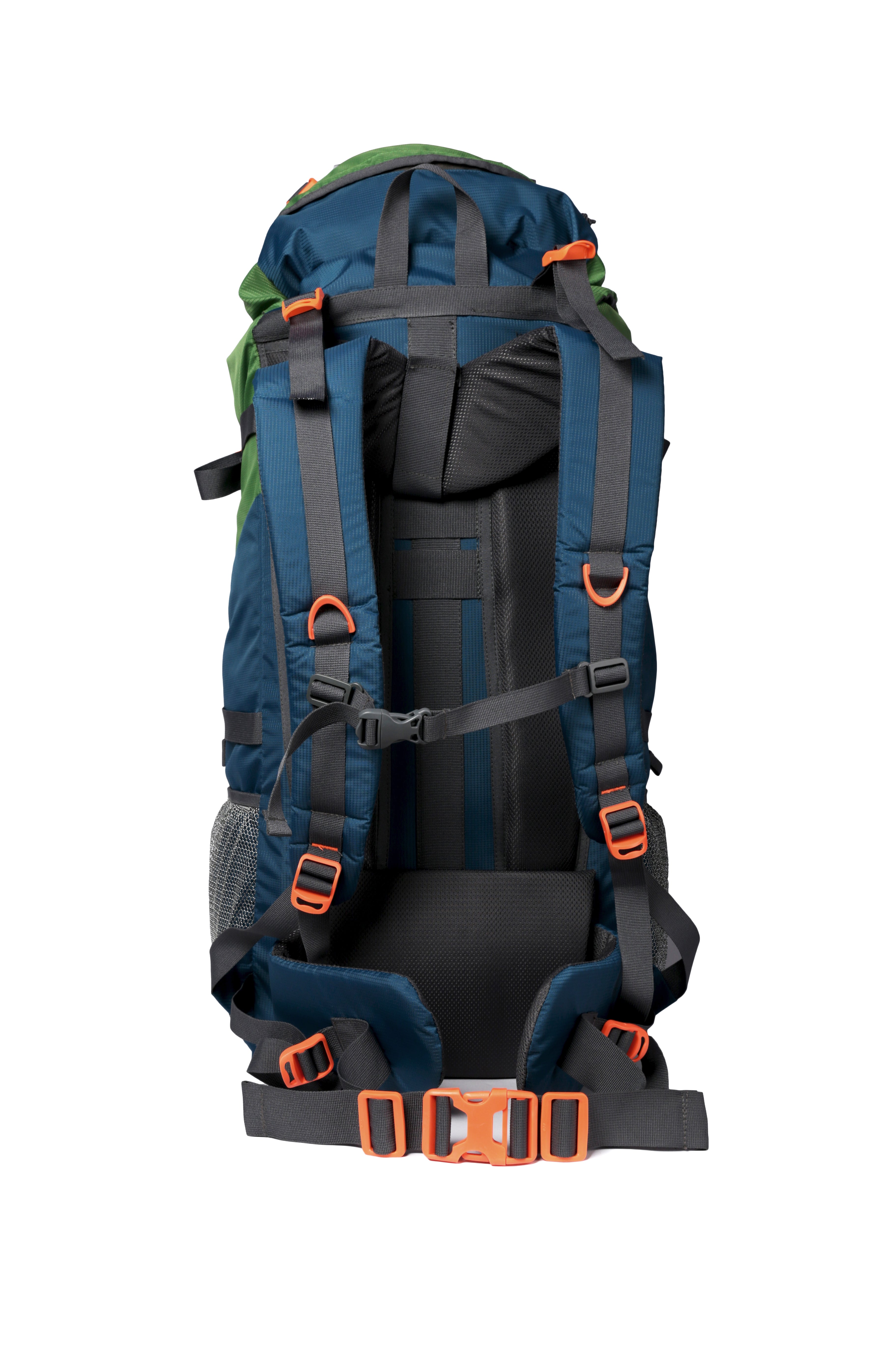 Hunter 75L Blue Green Rucksack with Raincover – F Gear.in