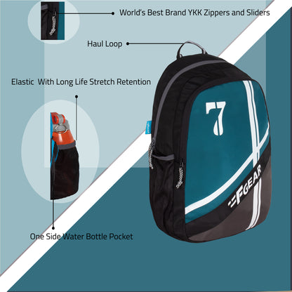 Shigo 24L Marine Blue Grey Backpack