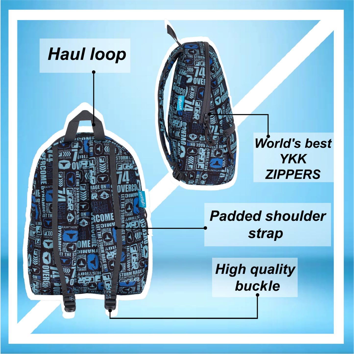 Ferris 7L P11 Blue Backpack