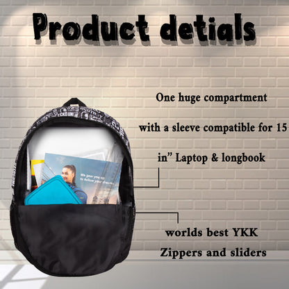Castle 22 L P8 White Backpack