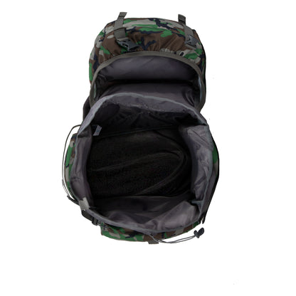 Military Neutron 50L Woodland A Camo Rucksack