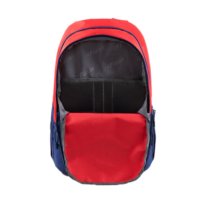Rivet 30L Navy Blue Red Backpack