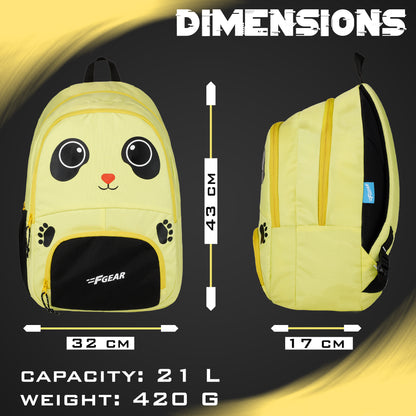 Paw 21L Yellow Backpack