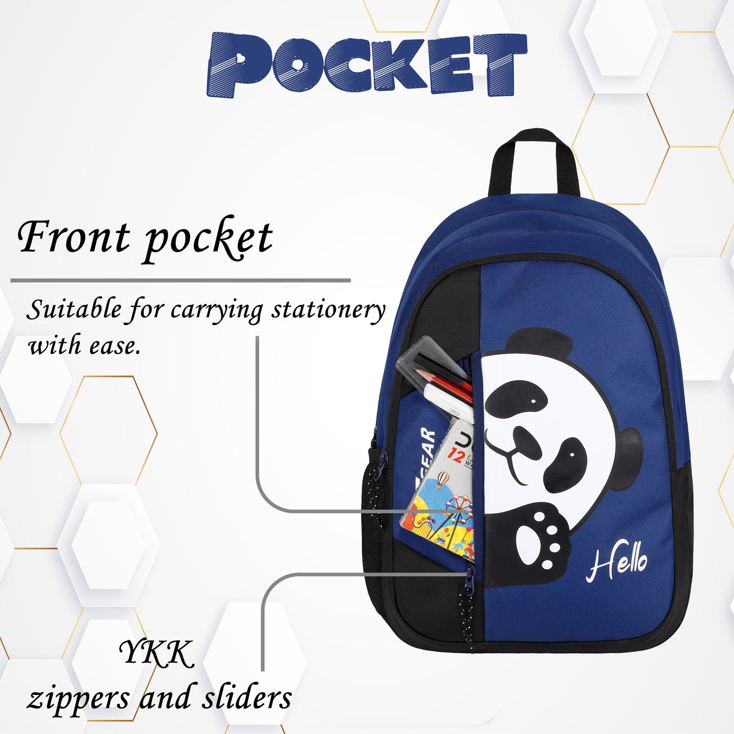 Panda 21L Navy Backpack
