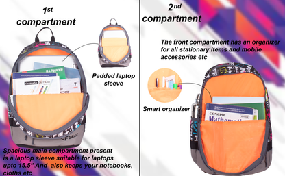 Burner P1 19L Multi-Colour Backpack