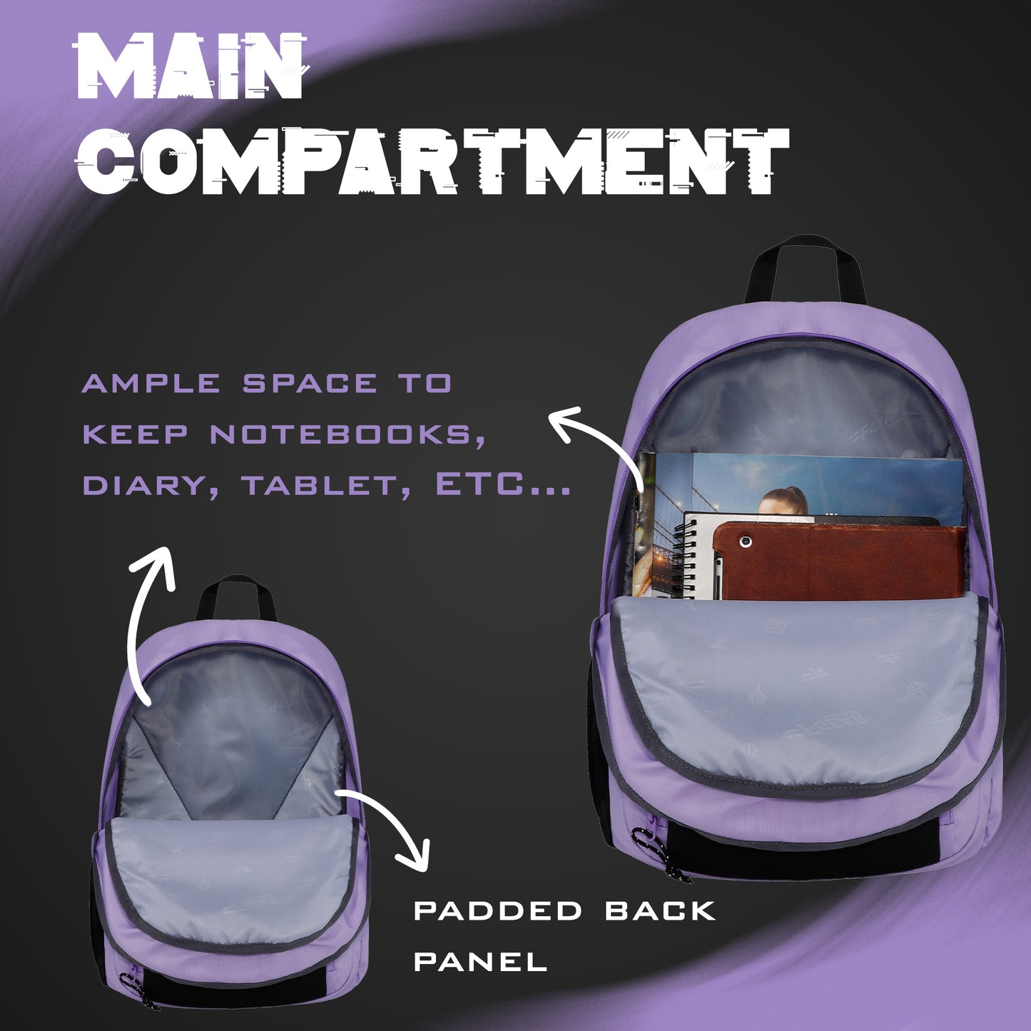 Paw 21L Lavender Backpack