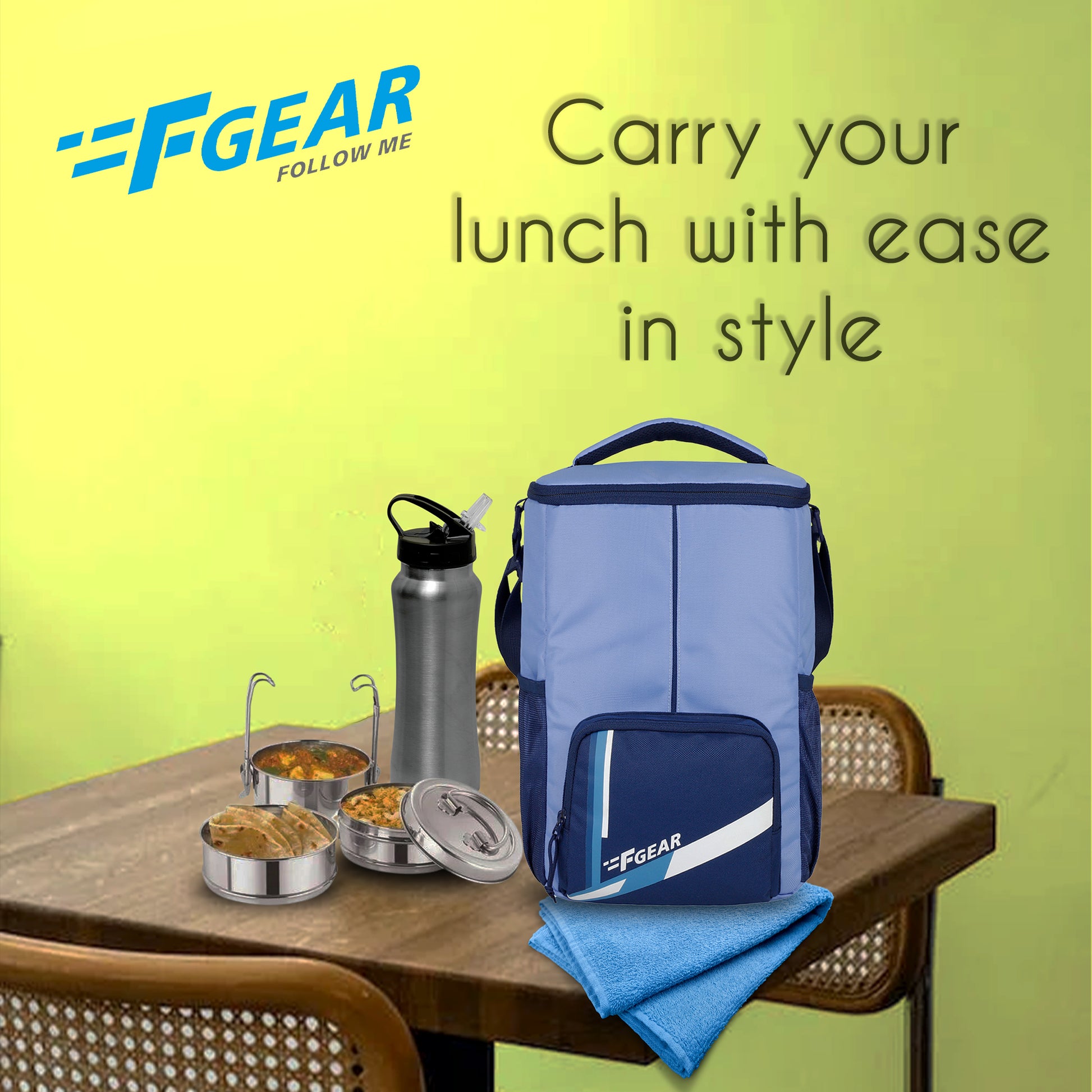 Ramen 10L Lavender Lunch bag – F Gear.in