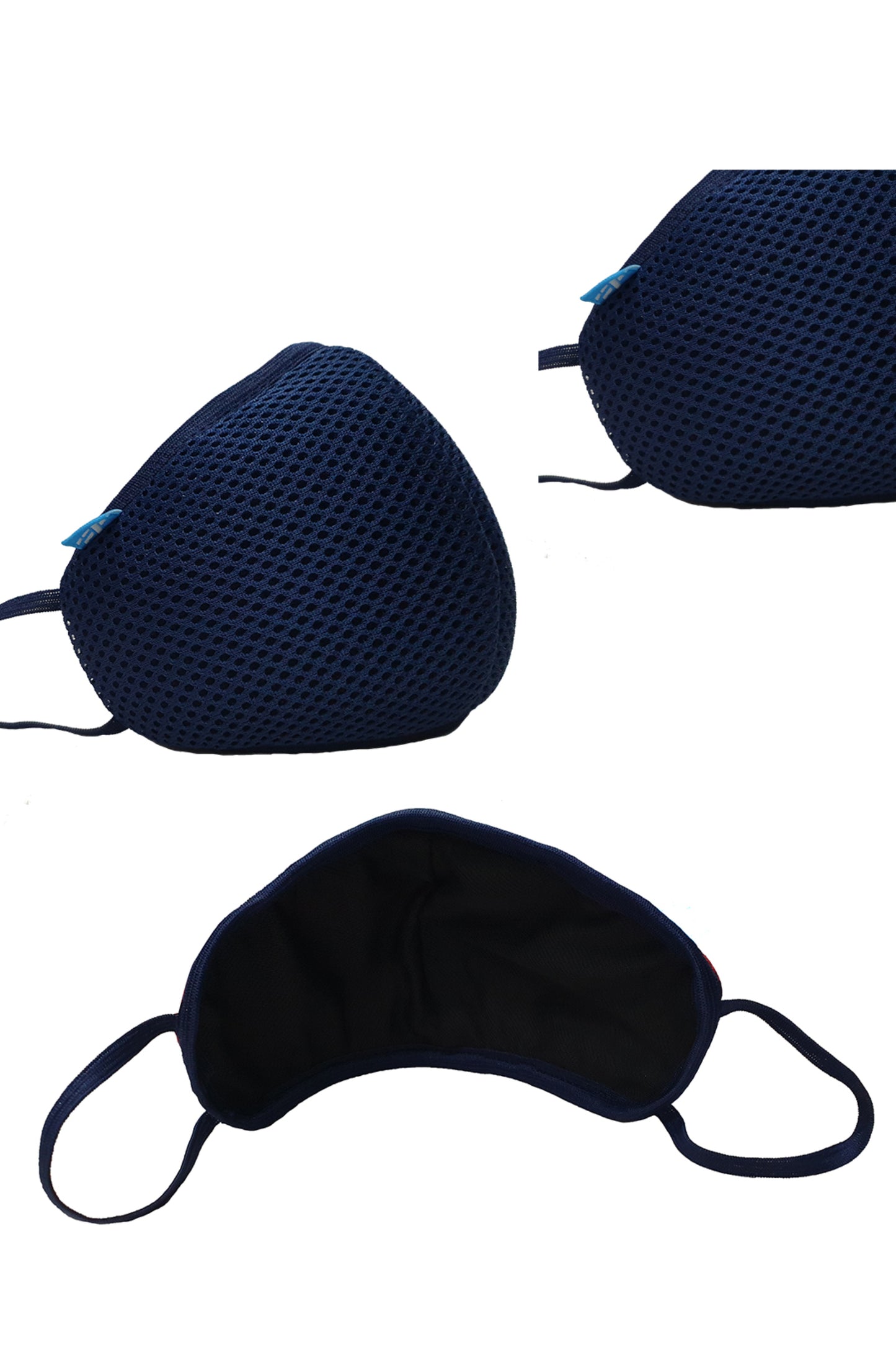 F95  Black Grey Navy  Reusable Washable F Gear Mask PACK-3