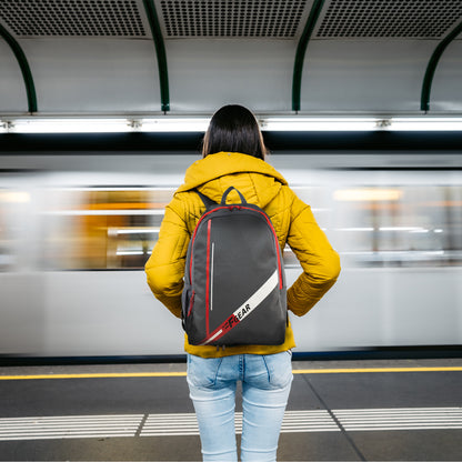 Frontier 25L Grey Red Backpack
