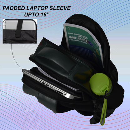 Luxur 23L Olive Green Laptop Backpack